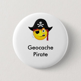 Geocache Pirate GeoSwag Pin