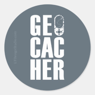 Geocacher - autocollants