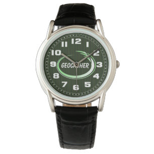 Geocacher Green Splash Watch