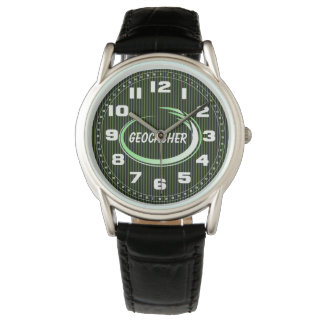 Geocacher Green Splash Watch