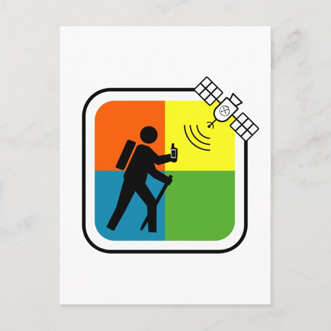 GeoCacher Postcard (Front)