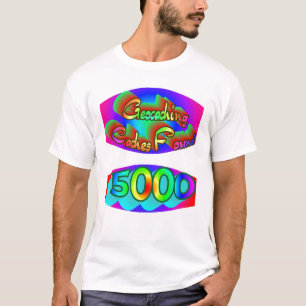 Geocaching 5000 Finds T-Shirt