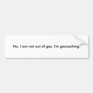 Geocaching Bumper Sticker