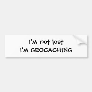Geocaching Bumper Sticker