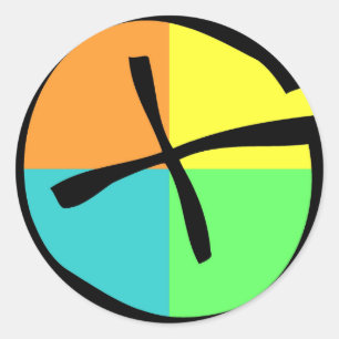 Geocaching Gear Classic Round Sticker