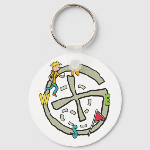 Geocaching Keychain