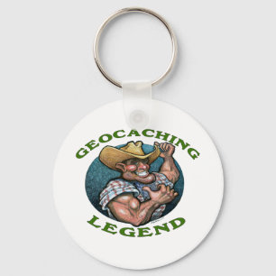 Geocaching Legend Keychain