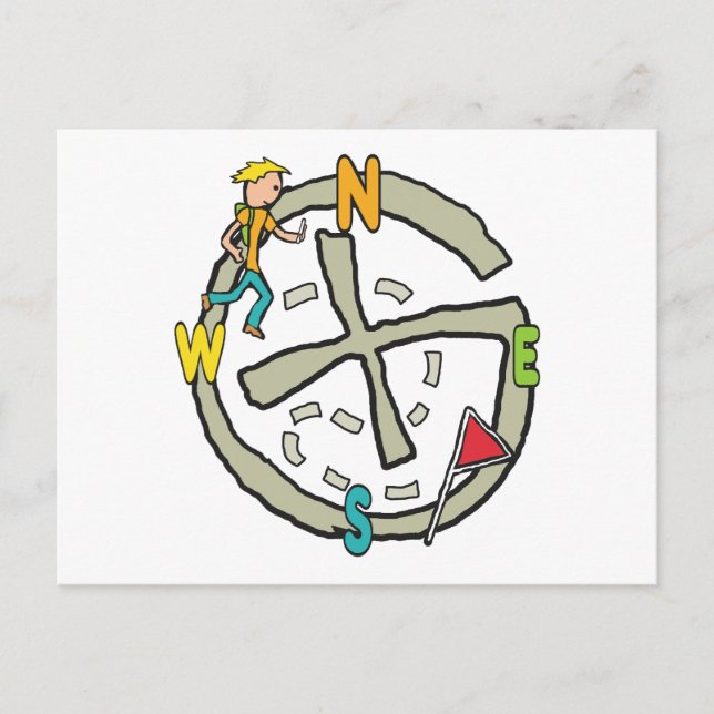 Geocaching Postcard (Front)