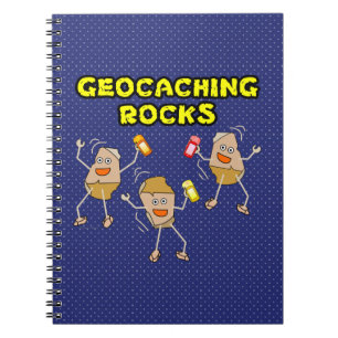 Geocaching Rocks Notebook