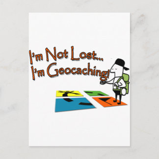 Geocahing Postcard