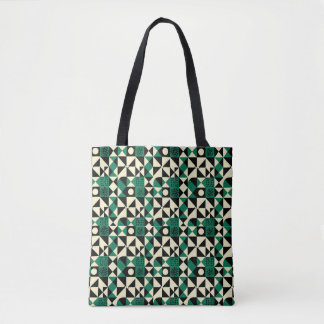 GeoChic: Stylish Geometric Tote Bag