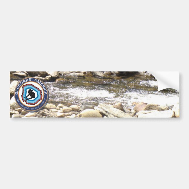 GeoCorps America - Hydrology Bumper Sticker (Front)