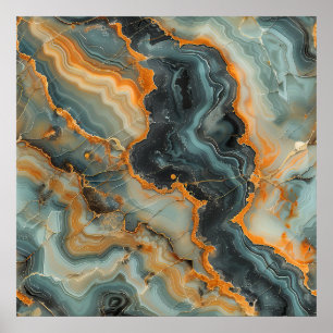 Geode Art Poster