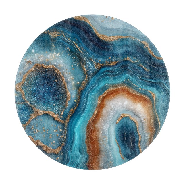 Geode Cutting Board (Front)