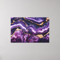 Geode Print in Amethyst Goede Wall Art