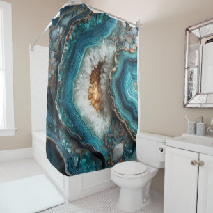 Geode Shower Curtain