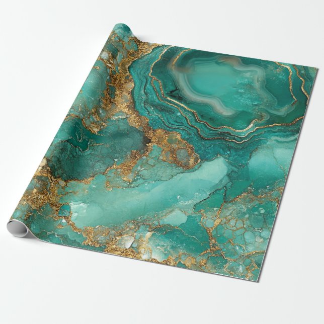 Geode Wrapping Paper (Unrolled)