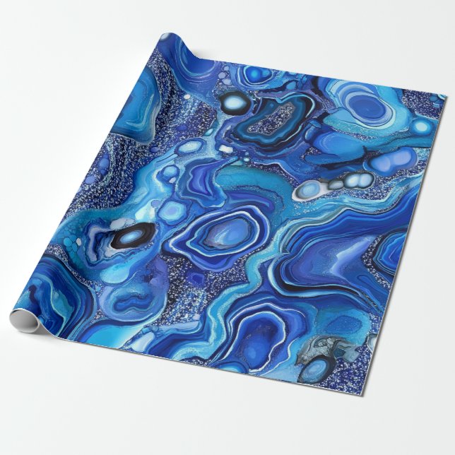 Geode Wrapping Paper (Unrolled)