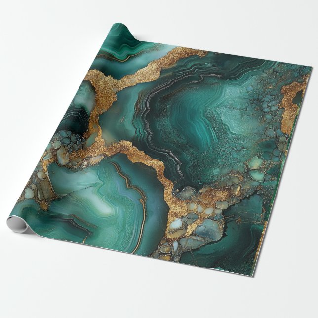 Geode Wrapping Paper (Unrolled)