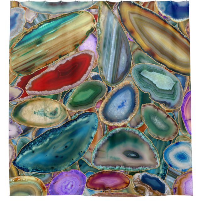 Geodes crystal pattern - Multicolor (Front)