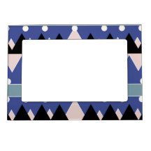 Geoemetric Blue Pink Black Teal Pattern