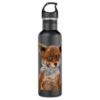 GEOFF STONED FOX TAXIDERMY MEME ADELE MORSE| Perfe 710 Ml Water Bottle