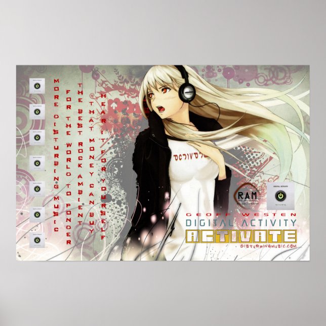 Geoff Westen's Anime Poster (Front)