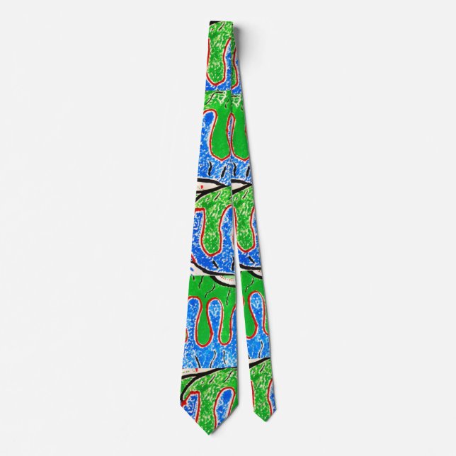"GeoFlow Tie" Tie (Front)