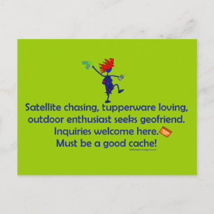 GeoFriend Wanted Postcard