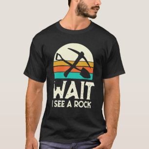 Geographer Geologist Rock Collector Retro Geology T-Shirt