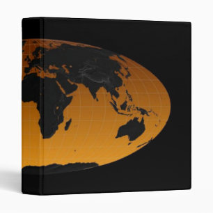 Geographic World Avery Binder