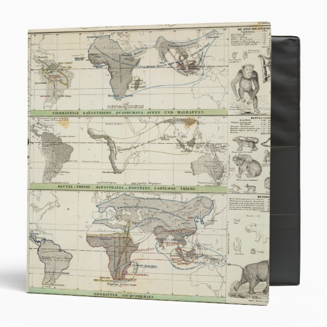Geographical Distribution Binder (Front/Inside)