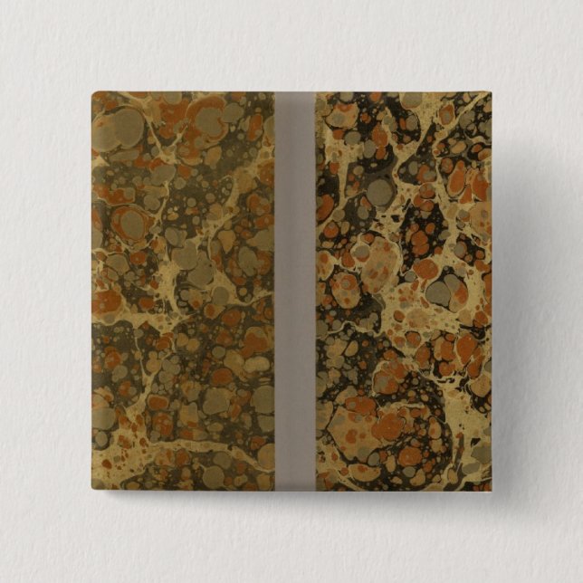 Geographical Exercises 2 Inch Square Button (Front)