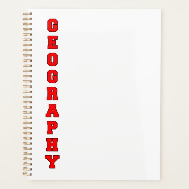 Géographie (Devant)