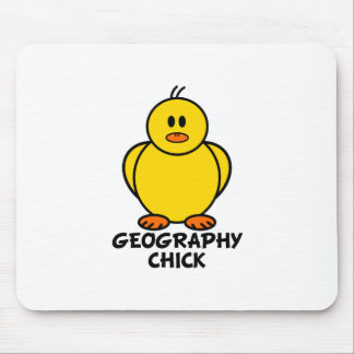 Geography Chick Mouse Pad