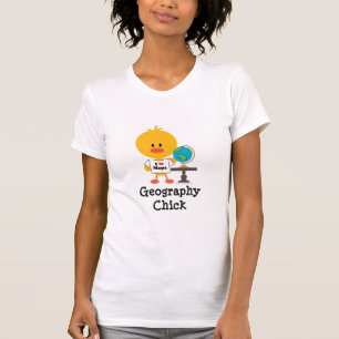 Geography Chick T-shirt