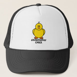 Geography Chick Trucker Hat