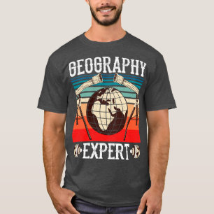 Geography Expert Geo Geographer Student 1 T-Shirt