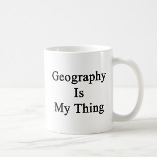 Geography Is My Thing Coffee Mug