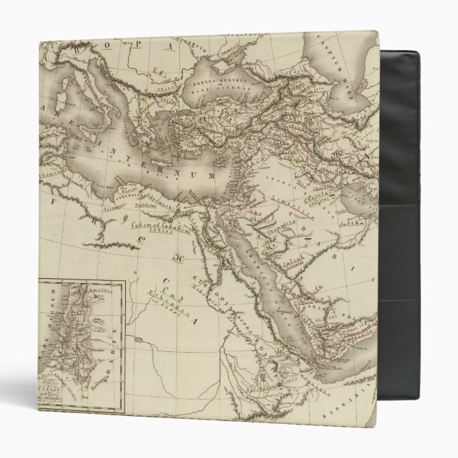 Geography of Hebrews Binder (Front/Inside)