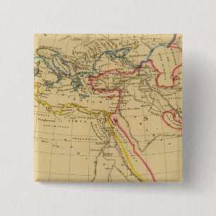 Geography of Herodotus 2 Inch Square Button