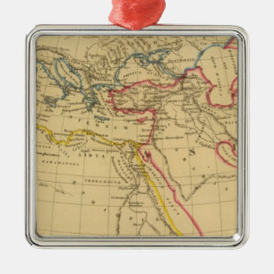 Geography of Herodotus Metal Ornament