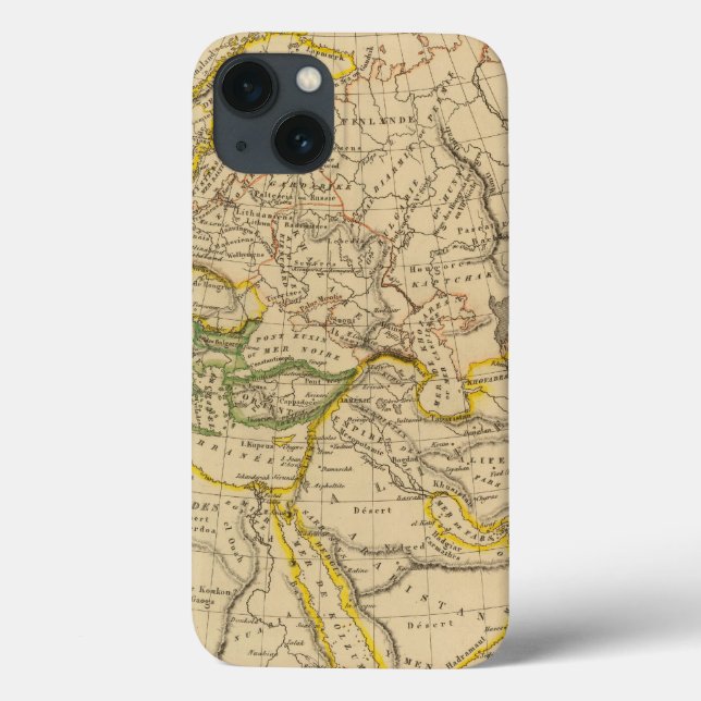 Geography of the Middle Ages Case-Mate iPhone Case (Back)