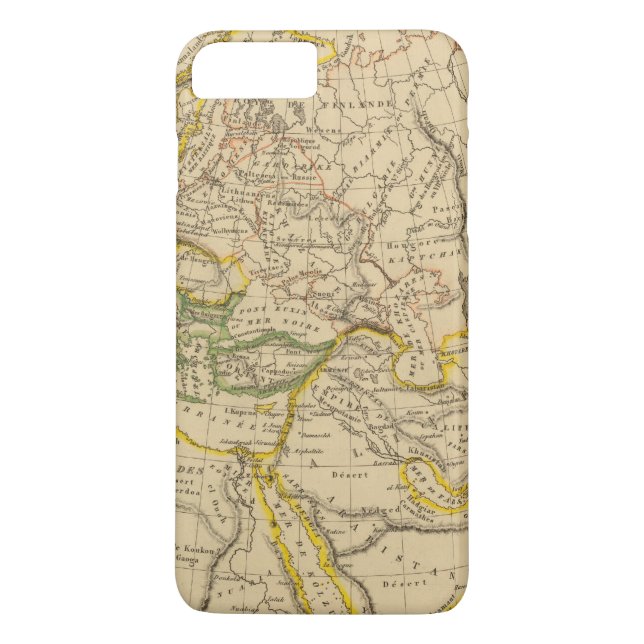 Geography of the Middle Ages Case-Mate iPhone Case (Back)