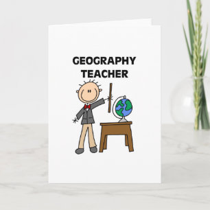 Geography Teacher Card