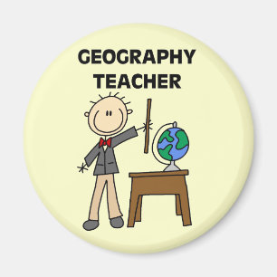 GEOGRAPHY TEACHER Tshirts and Gifts Magnet