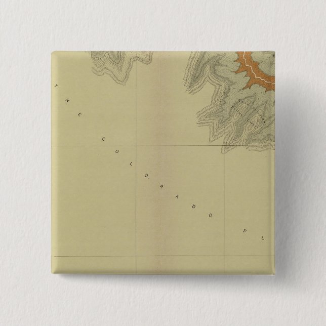 Geologic Map Of The Southern 2 Inch Square Button (Front)