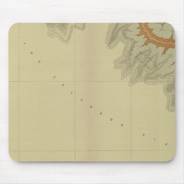 Geologic Map Of The Southern Mouse Pad (Front)