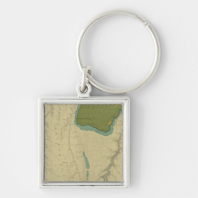 Geologic Map Showing The Kanab Keychain (Front)