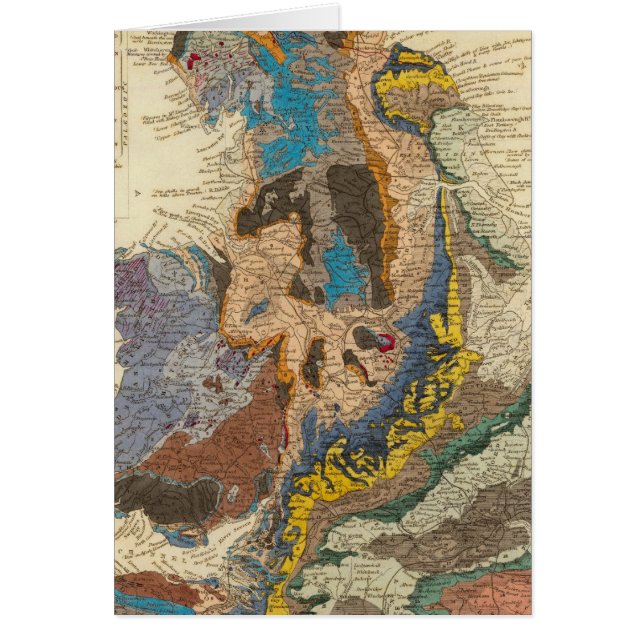 Geological map, England, Wales (Front)